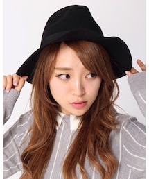 WEGO | WEGO/ フェルトツバ広ハット(ハット)