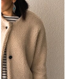 via j | ノーカラージャケット