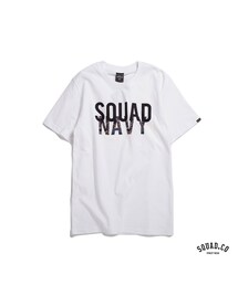SQUAD | SQUAD 2014 S/S NAVY TEE(Tシャツ/カットソー)