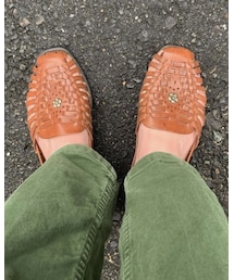 VINTAGE | レザー　サンダル(サンダル)