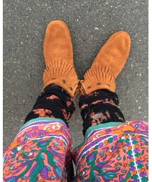 あじぼ | くしゅくしゅタイダイレギンス(レギンス/スパッツ)