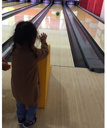 ボーリング🎳✨ | 編み込みツインですが既にボサボサ😅(その他)