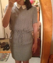 千鳥柄ワンピース(ワンピース)