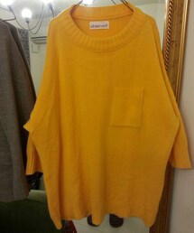 イエローニット(ニット/セーター)