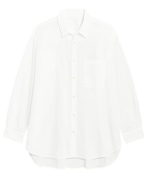 GU | ブロードオーバーサイズシャツ(シャツ/ブラウス)