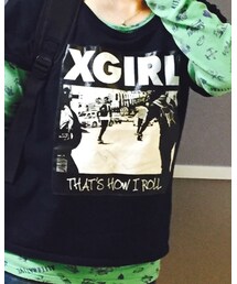 X-girl | (Tシャツ/カットソー)