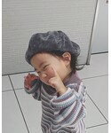 韓国子供服の「帽子(ハンチング/ベレー帽)」