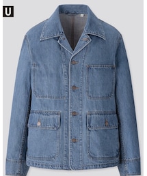 UNIQLO U | デニムワークジャケットM size(デニムジャケット)
