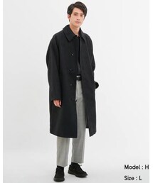 GU | S size(ステンカラーコート)