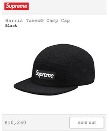Supreme  | Harris Tweed Camp Cap(キャップ)