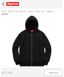 Supreme  | Old English Food Logo Zip Up Sweat(パーカー)