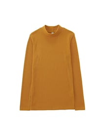 UNIQLO | リブハイネックT（長袖）(Tシャツ/カットソー)