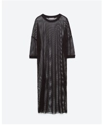 ZARA | メッシュワンピース(ワンピース)