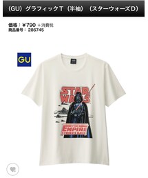 GU | グラフィックT（半袖）（スターウォーズD）(Tシャツ/カットソー)