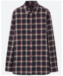 UNIQLO | フランネルチェックシャツ（長袖）(シャツ/ブラウス)