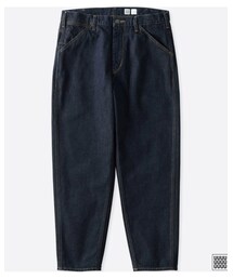 UNIQLO | ワイドフィットジーンズ+E(デニムパンツ)