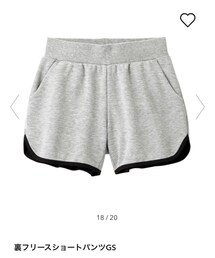 GU | 裏フリースショートパンツGS(パンツ)