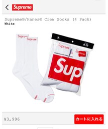 Supreme  | Hanes Crew Socks(ソックス/靴下)
