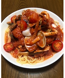 魚介の冷製パスタ🍝 | 食器