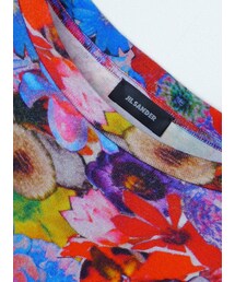 JIL SANDER | 花柄ワイドTシャツ(Tシャツ/カットソー)