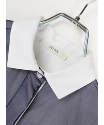 CELINE | 切替しバイカラーシャツ(シャツ/ブラウス)