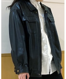 no brand | ライダースジャケット
