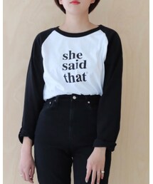shesaidthat | Tシャツ/カットソー