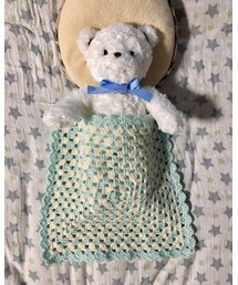 おともだち🐻 | ファミちゃんのお布団作りました♡編み編み♡(その他雑貨)