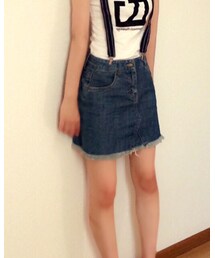 no brand | デニムスカート