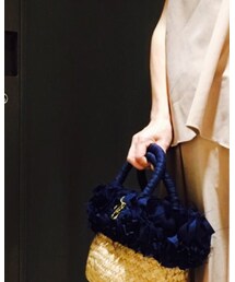Rouge vif la cle | かごバッグ