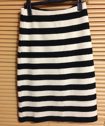 Ray BEAMS | ペンシルボーダースカート(スカート)