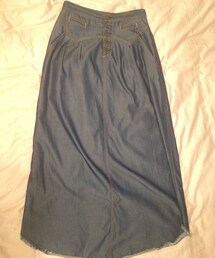 ROSE BUD | デニムロングスカート(デニムスカート)