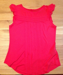 H&M | シフォン切り替えノースリーブ(Tシャツ/カットソー)