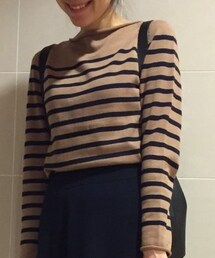 MOUSSY | ボーダーニット(ニット/セーター)