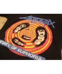 80s ANTHRAX tshirt(Tシャツ/カットソー)