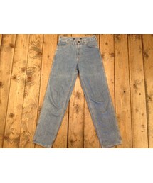 80s oshkosh デニムストライプパンツ(デニムパンツ)