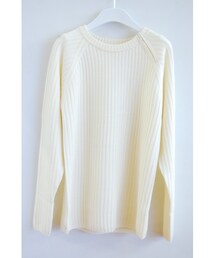 tone | ZIP NRCK RIB SWEATER(ニット/セーター)