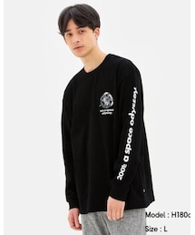 GU | 2001 ロンT黒(Tシャツ/カットソー)