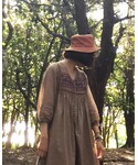 無印良品(ムジルシリョウヒン)の「帽子(サンバイザー)」