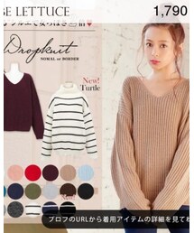 KOBE LETTUCE | ニット/セーター