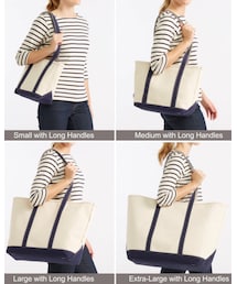 L.L.Bean | ボート･アンド･トート･バッグ、ジップ･トップ(トートバッグ)