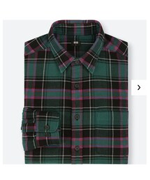UNIQLO | フランネルチェックシャツ（長袖）(シャツ/ブラウス)