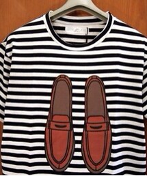 I am I  | ボーダーTシャツ
(Tシャツ/カットソー)