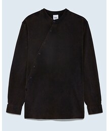 ZARA | ユーズド加工アシンメトリーシャツ M size(シャツ/ブラウス)