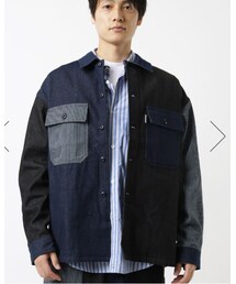 GUNG HO | GUNG HO × FREAK'S STORE

別注ファティーグシャツ　Lサイズ(その他アウター)