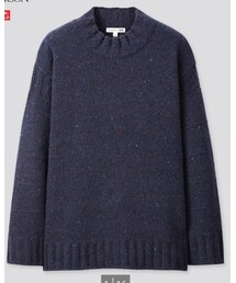 UNIQLO | ローゲージクールネックセーター　Lサイズ(ニット/セーター)