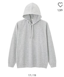 GU | ダブルフェイスプルパーカー(長袖)CL(パーカー)