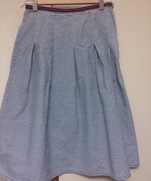 used | ヒッコリーボーダーデニムスカート/古着(デニムスカート)