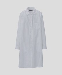 UNIQLO | 白シャツワンピース(ワンピース)