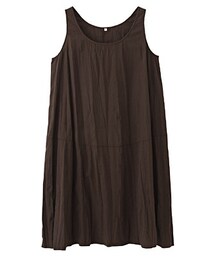 無印良品 | インド綿ノースリーブワンピース(ワンピース)